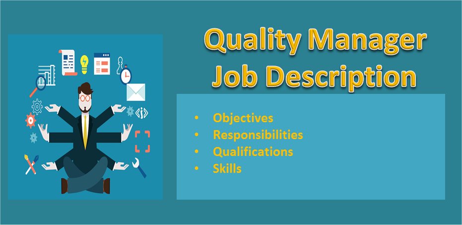 Quality Manager: Job Description Template